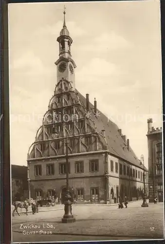 Zwickau Sachsen Gewandhaus Kat. Zwickau