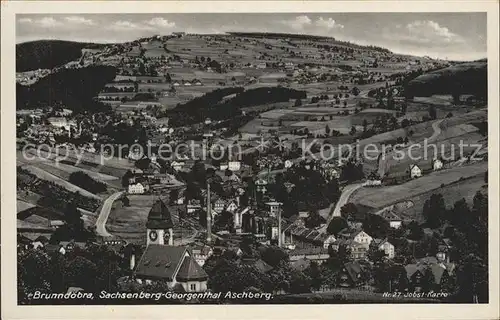 Brunndoebra Sachsenberg Georgenthal Aschberg Kat. Klingenthal Sachsen