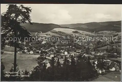 Brunndoebra Panorama Kat. Klingenthal Sachsen