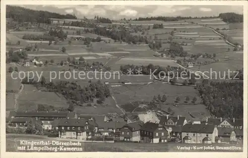 Duerrenbach Klingenthal mit Laempelberg Kamerun Kat. Isny im Allgaeu