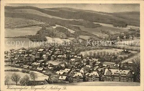 Klingenthal Vogtland mit Barthelsberg Kat. Klingenthal Sachsen