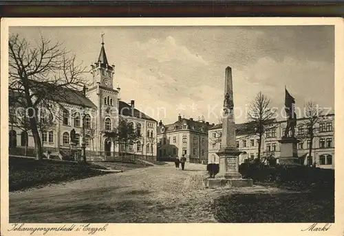 Johanngeorgenstadt Markt Kat. Johanngeorgenstadt