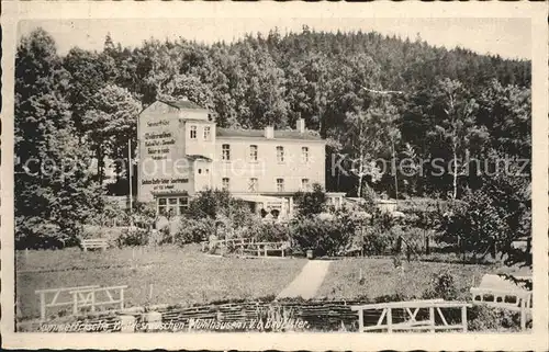 Muehlhausen Vogtland Sommerfrische Waldesrauschen Hotel Gaststaette Kat. Bad Elster