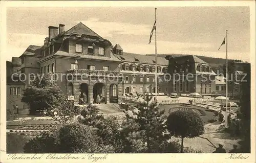 Oberschlema Erzgebirge Radiumbad Kurhaus  Kat. Bad Schlema