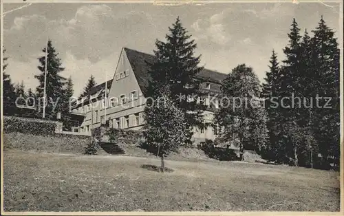 Gruenhain Beierfeld Kurheim  Kat. Beierfeld Erzgebirge