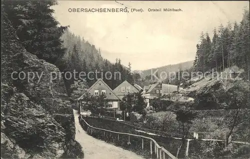 Obersachsenberg Muehlbach Kat. Klingenthal Sachsen