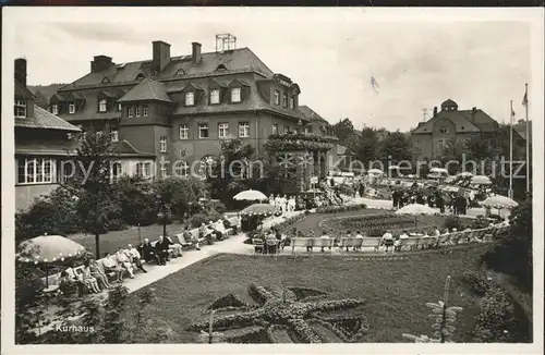 Oberschlema Erzgebirge Kurhaus  Kat. Bad Schlema