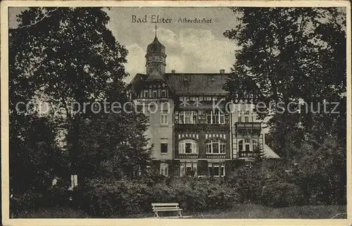 Bad Elster Albrechtshof  Kat. Bad Elster