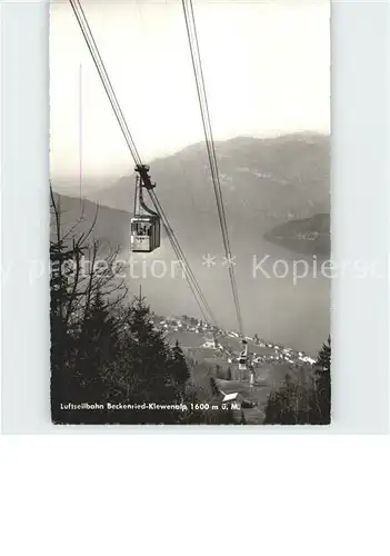 Beckenried Luftseilbahn Kat. Beckenried