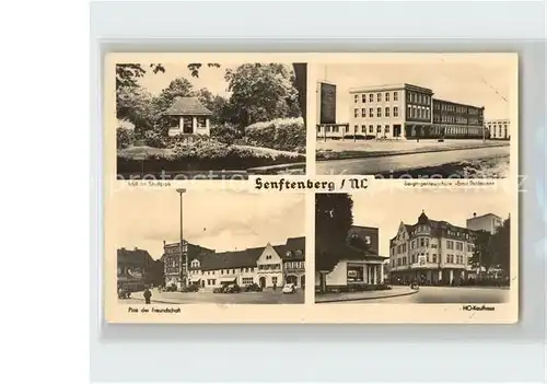 Senftenberg Niederlausitz Kaufhaus Platz der Freundschaft  Kat. Senftenberg