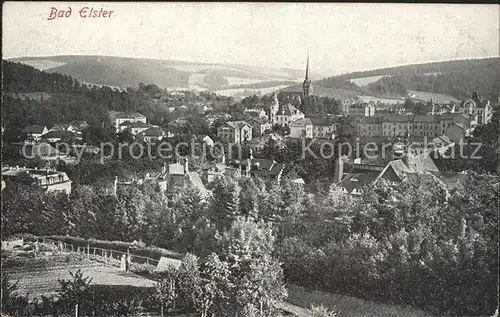 Bad Elster Stadtansicht Kat. Bad Elster