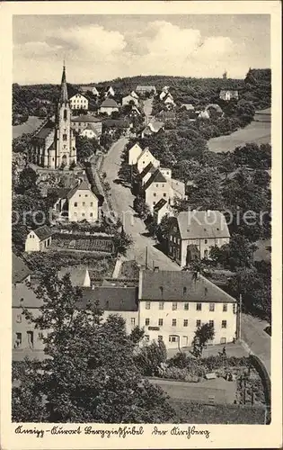 Berggiesshuebel Stadtansicht Kat. Bad Gottleuba Berggiesshuebel