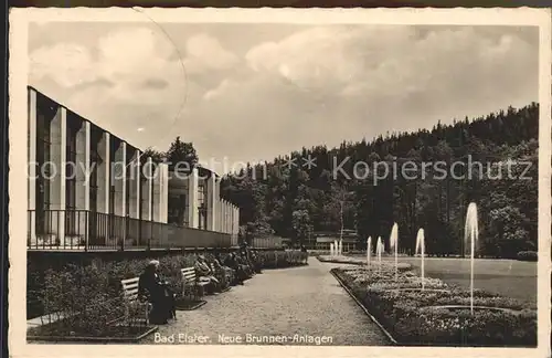 Bad Elster Brunnen  Anlagen Kat. Bad Elster