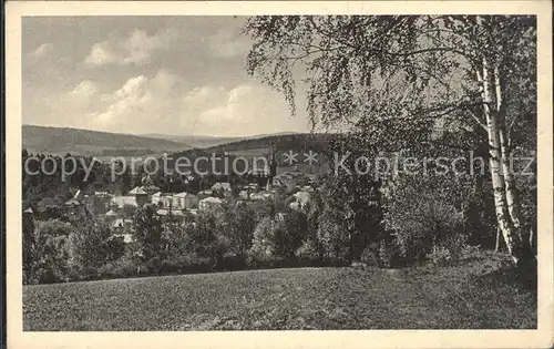 Bad Elster Stadtansicht Kat. Bad Elster