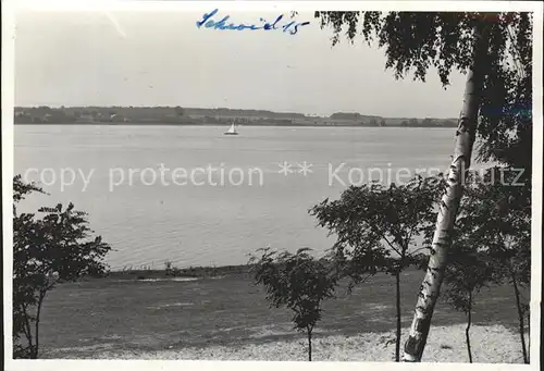 Schwielochsee Blick ueber den See Kat. Schwielochsee