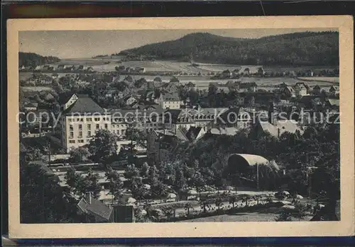 Oberschlema Erzgebirge Konzertplatz Kurhotel Kurhaus Radiumbad Kat. Bad Schlema