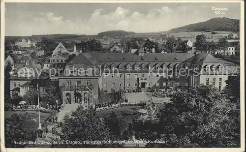 Oberschlema Erzgebirge Kurhaus Radiumbad Kat. Bad Schlema