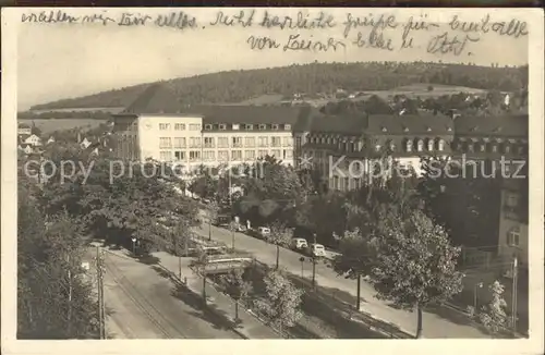 Oberschlema Erzgebirge Kurhaus Kurhotel Radiumbad Kat. Bad Schlema