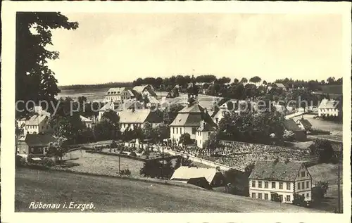 Ruebenau Ortsansicht Kat. Marienberg