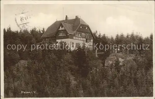 Plauen Vogtland Touristenhaus Kat. Plauen