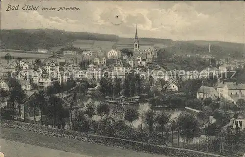 Bad Elster Blick von der Alberthoehe Kat. Bad Elster