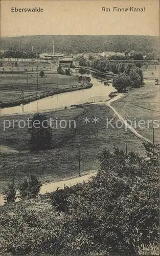 Eberswalde Am Finow Kanal Kat. Eberswalde Waldstadt