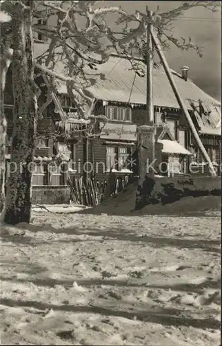 Auersberg Wildenthal HOG Wismut Berghotel Kat. Eibenstock