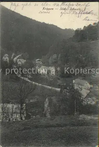 Krippen Bad Schandau Liethental Kat. Bad Schandau