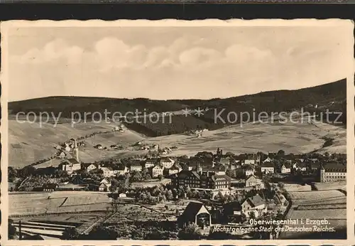 Oberwiesenthal Erzgebirge  Kat. Oberwiesenthal