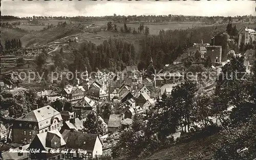 Monschau mit Burg Kat. Monschau