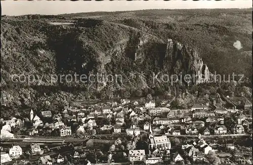 Bad Muenster Stein Ebernburg Fliegeraufnahme Kat. Bad Muenster am Stein Ebernburg