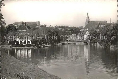 Tuebingen Brueckenpartie Kat. Tuebingen