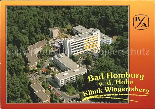 Bad Homburg Fliegeraufnahme Klinik Wingersberg Kat. Bad Homburg v.d. Hoehe