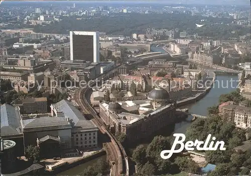 Berlin Fliegeraufnahmemit  Museumsinsel Kat. Berlin