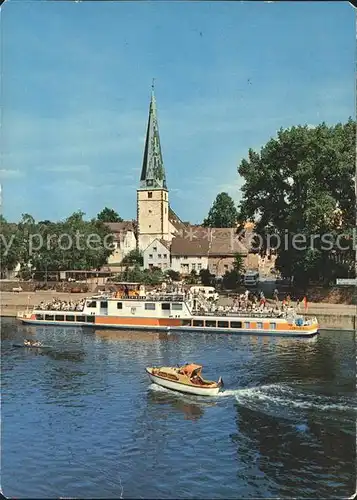 Holzminden Weser Weserstadt am Solling Kat. Holzminden