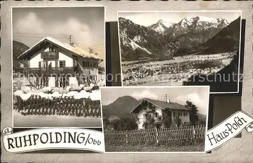 Ruhpolding Haus Posch Kat. Ruhpolding