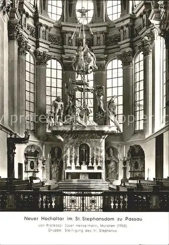 Passau Hochaltar im Stephansdom Kat. Passau