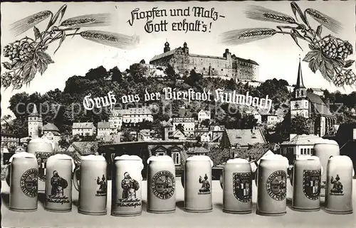 Kulmbach Bier Schloss  Kat. Kulmbach