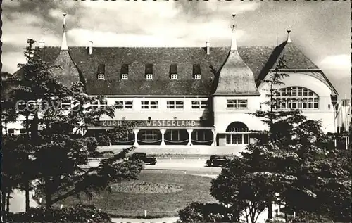 Westerland Sylt Kurhaus Casino Kat. Westerland