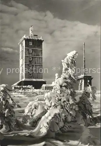 Brocken Turm Kat. Wernigerode