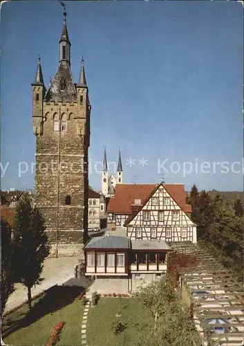 Bad Wimpfen Blaue Turm Rathaus Evangelische Kirche  Kat. Bad Wimpfen