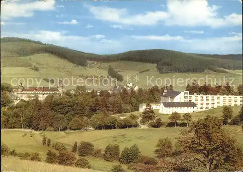 Berleburg Bad Schloss Berleburg Naturheilklinik Odeborn Kat. Bad Berleburg