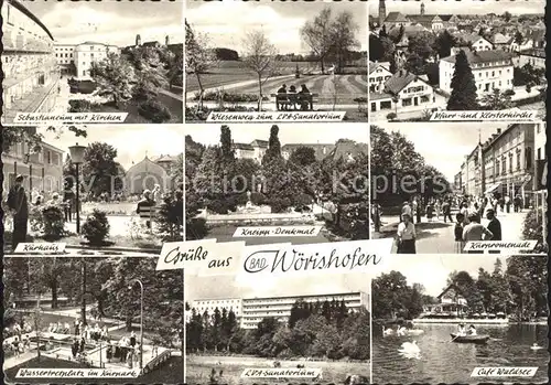 Bad Woerishofen Kurhaus Sanatorium Sebastianeum Denkmal  Kat. Bad Woerishofen