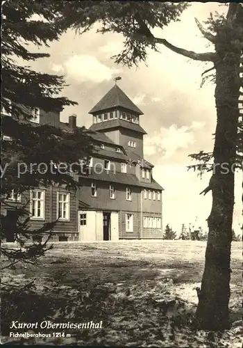 Oberwiesenthal Erzgebirge Fichtelberahaus  Kat. Oberwiesenthal