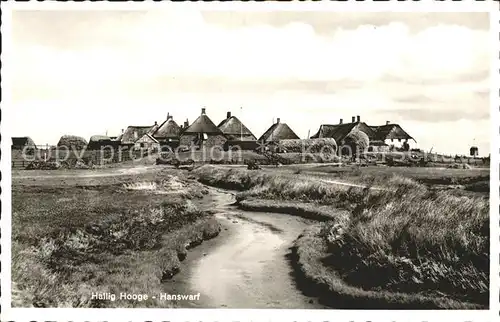 Hallig Hooge Hanswarft Kat. Hooge