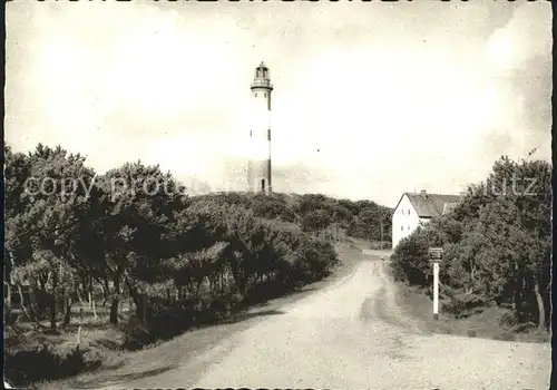 Amrum Leuchtturm Kat. Nebel