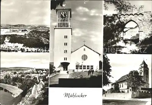 Muehlacker Ortsansichten Kirche Tor  Kat. Muehlacker