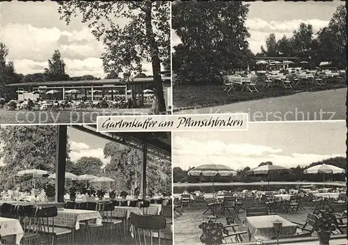 Hamburg Stadtpark Gartenkaffee am Planschbecken Kat. Hamburg