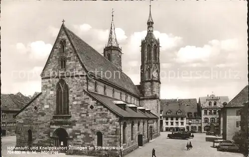 Villingen Schwenningen Muenster Kneipp Hoehenluftkurort Schwarzwald Kat. Villingen Schwenningen