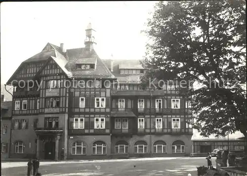 Schwarzburg Thueringer Wald Reichsbahn Erholungsheim Ernst Thaelmann Kat. Schwarzburg